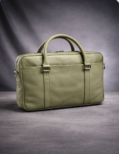 Sacoche d'ordinateur portable légère en cuir véritable imperméable, très vendue, pour usage professionnel et bureautique, sacoche quotidienne populaire pour tablette - Product Image 1