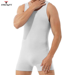 <b>Mens</b> Wrestling <b>Singlet</b> Comfortable Compression Wrestling Suit - Product Image 2