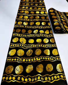 Auténtica Tela Africana de Cera Estampada de Kenia 100% Algodón para Artesanías Textiles, Prendas de Vestir y Diseño de Moda - Product Image 5