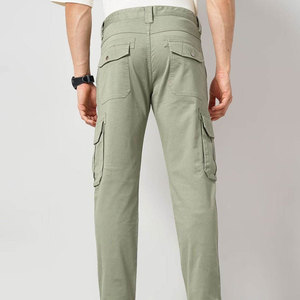 Nuevo Precio al por Mayor Pantalones Cargo de Algodón Ligero de Primera Calidad para Hombre con Múltiples Bolsillos Personalizados para Uso Diario y Actividades al Aire Libre - Product Image 2