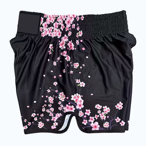 Servicio OEM, Shorts de Entrenamiento de MMA y Muay Thai Sublimados, Ropa Deportiva Transpirable y Resistente para Entrenamiento de Boxeo, Shorts de Muay Thai - Product Image 4