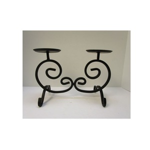 Support de bougie en métal, lanterne classique en fer pour centre de table, éclairage de balcon, jardin, soirées amusantes, dîners, événements lumineux - Product Image 5
