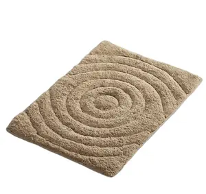 定制设计棉浴垫地毯薄浴垫柔软吸水毛绒浴垫家用和酒店用