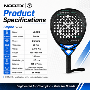 NODEX Venta Directa de Fábrica, Raqueta de Pádel y Pala de Pádel - Product Image 4