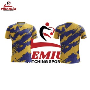 Maillot de football pour adultes, maillot de football personnalisé, kit d'équipe respirant, séchage rapide, manches courtes, vêtements de sport haut de gamme, uniforme d'entraînement et de match - Product Image 1