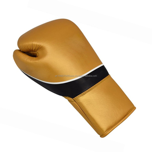 Guantes de Boxeo Profesionales de Cuero Vacuno y PU con Cordones, Guantes de Entrenamiento de Sparring, Guantes de Lucha de Muay Thai y MMA con Logotipo Personalizado - Product Image 3
