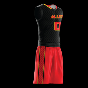 Maillots de basketball d'été de haute qualité, ensembles imprimés par transfert thermique, uniformes de basketball personnalisés OEM pour hommes, anti-humidité - Product Image 5