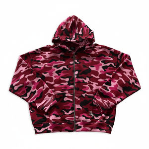 Dernier design, meilleur style, sweat à capuche camouflage pour homme en deux couleurs, unisexe, streetwear, pull-over, prix de gros, confortable et coupe-vent - Product Image 1