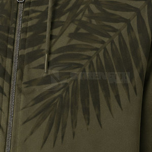 Sudaderas con cremallera para hombre, estilo simple con cremallera frontal completa, corte relajado y comodidad diaria, sudaderas básicas con cremallera. - Product Image 6