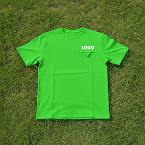 เสื้อยืดแขนสั้นโอเวอร์ไซส์ผู้ชาย พิมพ์โลโก้ด้านหน้าตามสั่ง - ผ้าฝ้าย 100% สไตล์วินเทจ ระบายอากาศได้ดีและเป็นมิตรกับสิ่งแวดล้อม - Product Image 5