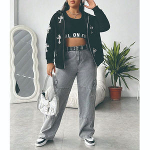 Sudadera con Pedrería de Lujo, Sudadera Estética, Sudadera Moderna, Sudadera para Mujer, Sudadera Elegante, Sudadera Unisex, Sudadera de Invierno - Product Image 4