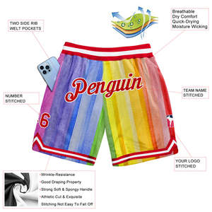 Pantalones Cortos de Baloncesto para Hombre, Personalizados con Nombre y Número, Estampado por Sublimación, Patrón de Camuflaje, 100% Poliéster, Secado Rápido, para Entrenamiento Atlético - Product Image 2