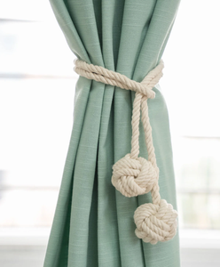 Rope Curtain Ticback New Tassel Knot Curtain Strap <b>Tieback</b> Holder Clips Curtains Hand Ticback - Product Image 1