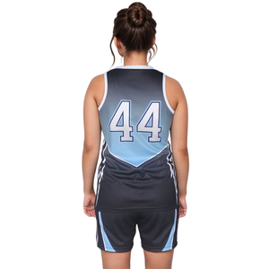 Uniformes de Baloncesto Personalizados por Sublimación para Mujer, Conjunto de Uniforme de Baloncesto Femenino de Secado Rápido y Transpirable, Uniforme Profesional para Entrenamiento de Equipo - Product Image 3