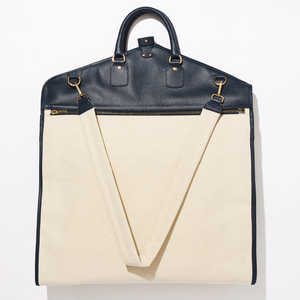 กระเป๋าใส่เสื้อผ้าแบบพับได้ผ้าแคนวาสคุณภาพสูงพร้อมโลโก้สั่งทำพิเศษ กระเป๋าเดินทางพรีเมียมสำหรับใส่สูทพร้อมช่องใส่รองเท้า รุ่น LCGB-0013 - Product Image 2