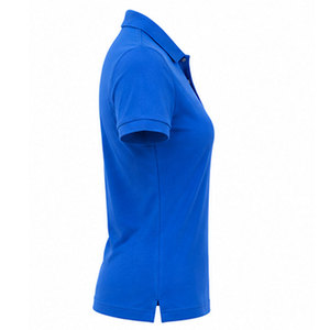 Polo pour femme personnalisé à emballage sur mesure, séchage rapide, finition texturée lisse, tissu léger, structure tricotée, matériau T-shirt - Product Image 4