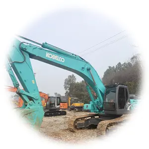 Yüksek kaliteli KOBELCO ekskavatör SK480LC ağır ekskavatörler marka motor ile kazıcı makine ile çekiç kırıcı iyi fiyat