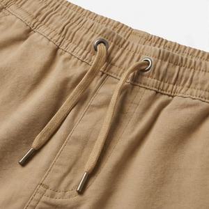 Pantalones Cortos Casuales Personalizados para Hombre, Logotipo Bordado, Estampado en Lona, Poliéster/Algodón, Secado Rápido, Cierre con Cordón, Seis Bolsillos, Cintura Alta - Product Image 4