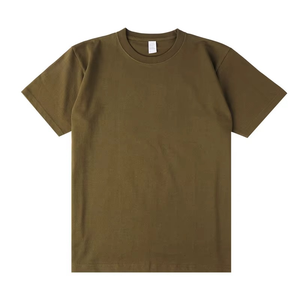 T-shirt à manches courtes pour homme A2538, col ras du cou, haute qualité, style jeune estival, 200 grammes, tissé, écologique, polyester/coton vierge - Product Image 6