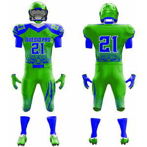 Uniformes de Fútbol Americano para Adultos, Tallas Grandes, Transpirables, Anti-Humedad, Antibacterianos, Pantalones Cortos 100% Poliéster, Personalizables OEM - Product Image 1