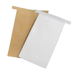 Enveloppe en tissu non tissé AIP, style simple, sac d'emballage réutilisable blanc avec impression de logo - Product Image 2