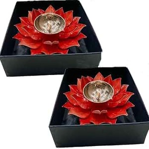 Lampe à huile décorative en laiton avec logo personnalisé, colorée pour les festivals, idéale pour la Pooja hindoue, Diwali, la maison, le temple, les cadeaux et les événements festifs - Product Image 6