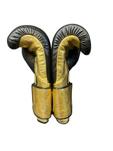 Gants de boxe professionnels en cuir de vachette à lacets, rembourrage épais à 4 couches, doigts entièrement protégés, évacuation de l'humidité - Product Image 5