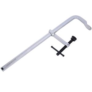 Morsetto a F per impieghi gravosi da 5-1/2 pollici con cuscinetto girevole rimovibile, morsetto per saldatura a gola profonda 24x5 1/2 pollici, confezione da 2 pezzi, morsetti da laboratorio - Product Image 2