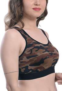 Nouvelle arrivée : soutien-gorge de sport yoga grande taille pour femmes, haute performance, respirant, séchage rapide, sans coutures, haute qualité, avec coussinets amovibles - Product Image 4