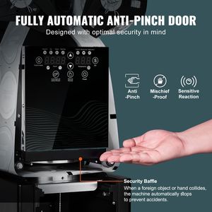 Macchina Sigillatrice Elettrica per Tazze ad Alta Velocità 500-650 Tazze/Ora, Altezza 190mm, Tecnologia di Sigillatura a Caldo per Tazze da 90/95mm - Product Image 6