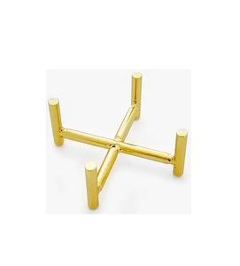 Support de sous-verres de luxe en métal doré, de haute qualité, style Art Déco, organisateur de table minimaliste pour la maison, la cuisine, la salle à manger et le café - Product Image 1