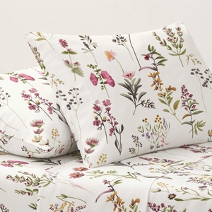 Parure de lit Deosai et 2 taies d'oreiller, motif floral classique, 100% coton, 150 fils/cm², qualité A, toutes saisons - Product Image 3