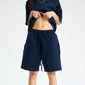 Shorts décontractés haut de gamme en gros, personnalisation OEM, broderie de logo, marque privée, fabricant de vêtements en coton French Terry pour commandes en gros - Product Image 6