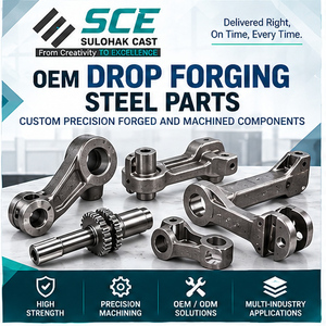 Pièces en acier forgées à froid OEM, composants forgés et usinés sur mesure de précision - Product Image 1