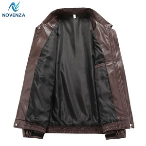 Chaqueta de Piel de Vaca Premium, Diseño Motociclista, Resistente al Viento, Cálida para Invierno, Corte Ajustado, Moderna, Informal, Ligera, Ecológica, Venta al Por Mayor - Product Image 3