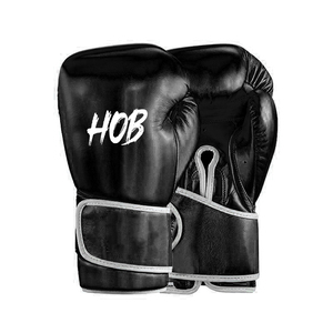 Guantes de Boxeo MMA de Cuero Vacuno de Alta Calidad, Diseño Nuevo 2026, Cierre con Cordones, Logotipo Personalizado, Agarre Antideslizante e Impermeable - Product Image 1