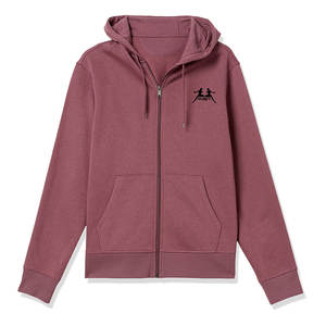 Sudadera ligera con cremallera, tela suave con cierre completo para usar en capas y viajar, sudadera básica de alta calidad con cremallera. - Product Image 1