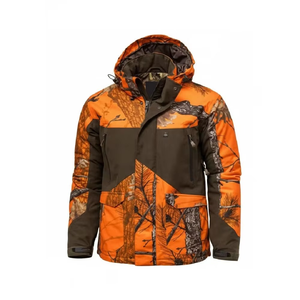 Veste de chasse unisexe en softshell camouflage légère GRACE SIGN GS-HW, nouvelle conception, qualité supérieure, chaude pour l'hiver - Product Image 1