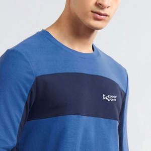 Camiseta de yoga para hombre, material totalmente transpirable y de secado rápido, 100% algodón, ropa deportiva para gimnasio, corte ajustado personalizado. - Product Image 6