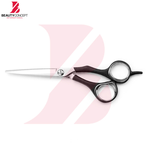 Ciseaux à cheveux professionnels en acier inoxydable avec manche en plastique, impression de logo personnalisée, produit le plus vendu, pour salon de coiffure - Product Image 3