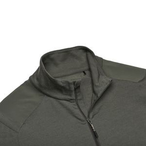 Men's Performance Hunting <b>Base</b> <b>Layer</b> Thermal Quarter-Zip Top Moisture Wicking Breathable Outdoor <b>Long</b> <b>Sleeve</b> Hiking Shirt - Product Image 3