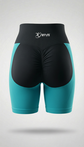 Shorts de sport sans coutures pour femme, taille élastique, séchage rapide, respirant, pour l'entraînement, la gym, le yoga et le fitness - Product Image 5