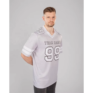 Camisetas de Fútbol Americano Personalizadas 2026 City Jersey para Hombre y Mujer, Uniformes Estampados con Transferencia Térmica, Tallas Grandes, Manga Corta, Verano - Product Image 1