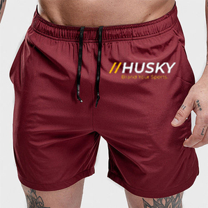 Shorts de Compresión Unisex de Nailon y Spandex, Cintura Alta Elástica, Bolsillo Oculto, Logotipo Personalizado, Secado Rápido, Ligeros, Transpirables, hasta la Rodilla - Product Image 1