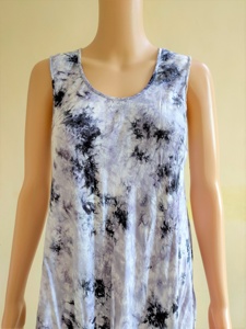 Chất Lượng Cao Cấp Thanh Lịch Bông Ăn Mặc Tùy Chỉnh Thiết Kế Ăn Mặc Giản Dị Phụ Nữ Cho Mùa Hè Dân tộc In - Product Image 5