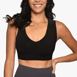 New Designs Women Sports <b>Bra</b> Hot Selling anti wrinkle high quality reasonable rate Women Sports <b>Bra</b> with sleeveless style - Product Image 3