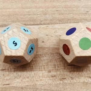 Dados de Madera Profesionales de Alta Gama para Juegos de Mesa, Dados Poliédricos de Madera para Dungeons and Dragons, Venta al por Mayor de Artículos para Juegos - Product Image 4