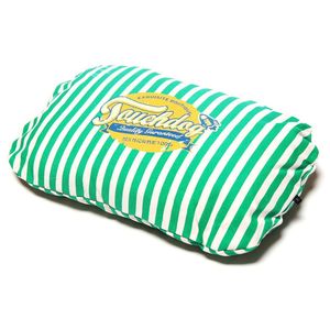 Ultra-<b>Plush</b> Neutral-Striped Designer <b>Dog</b> <b>Bed</b> Rectangular Rounded Pet <b>Bed</b> - Product Image 2