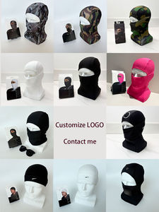 Cagoule de cyclisme unie en polyester pour moto et ski, masque intégral d'extérieur, vente en gros - Product Image 6