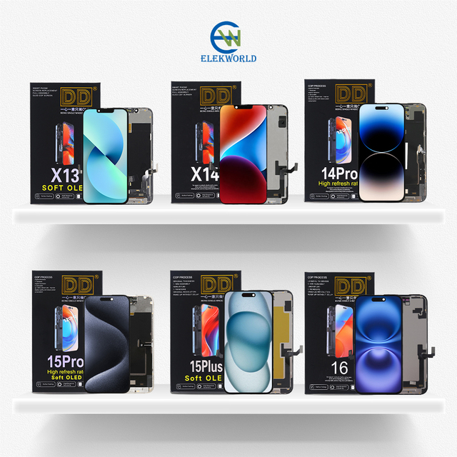 EKpro DD Soft Oled for iPhone All Models Digitizer Assembly Touch Screen Replacement Pantalla  Mobile LCD Screen for iPhone